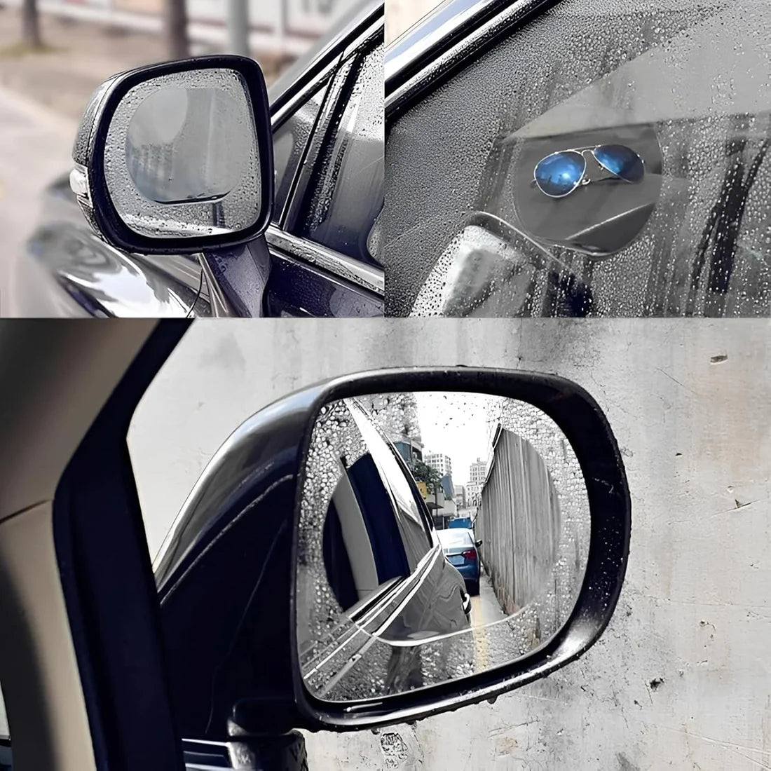 Anti-Fog Rearview Mirror Film – HD Clear Protective Sticker